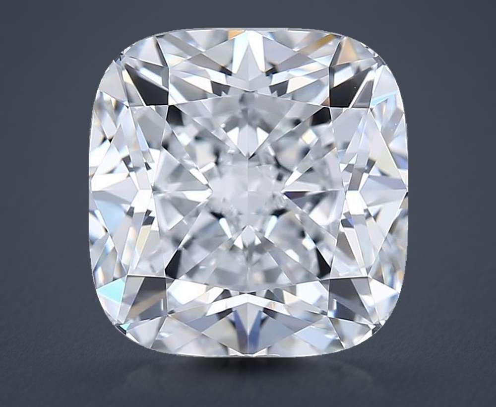 3.59 Carat Cushion Lab Diamond