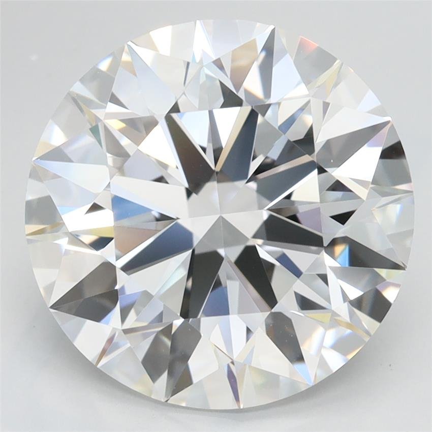5.07ct F VVS1 Rare Carat Ideal Cut Round Lab Grown Diamond