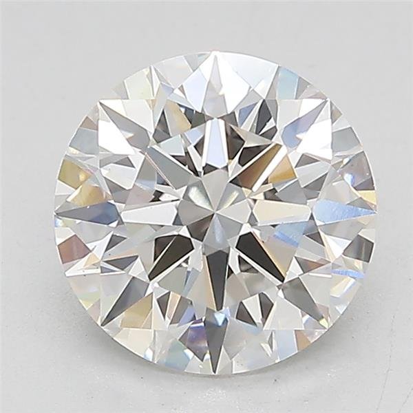 2.08ct F VS1 Rare Carat Ideal Cut Round Lab Grown Diamond