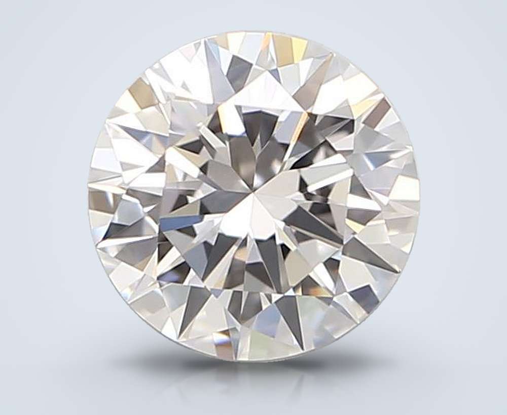 0.54 Carat Round Natural Diamond