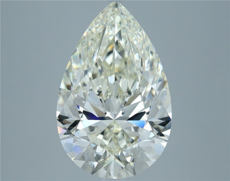 5.51ct J VS1 Rare Carat Ideal Cut Pear Diamond