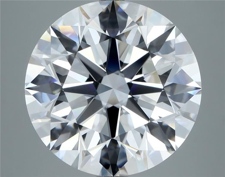 9.09ct D FL Excellent Cut Round Diamond