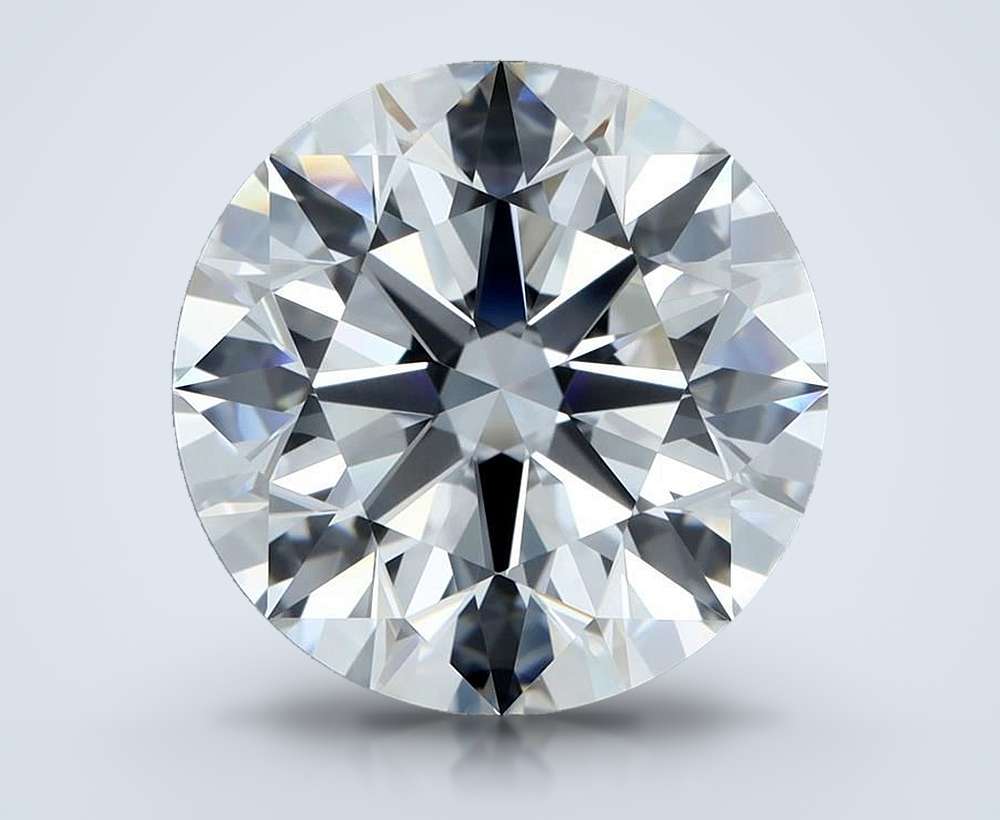 9.09 Carat Round Natural Diamond