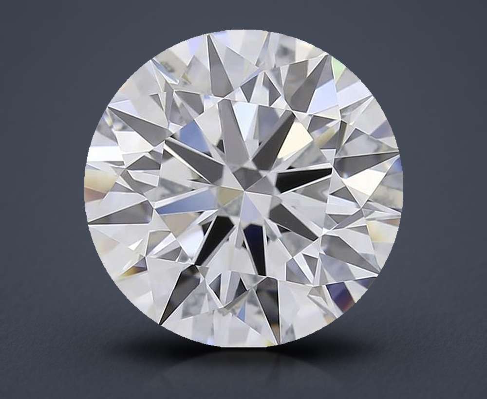 3.04 Carat Round Lab Diamond