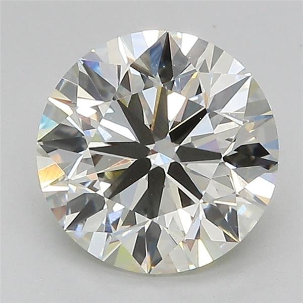 2.37ct J VS1 Rare Carat Ideal Cut Round Lab Grown Diamond
