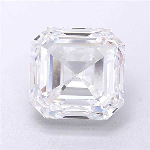 3.01ct D VS1 Rare Carat Ideal Cut Asscher Lab Grown Diamond