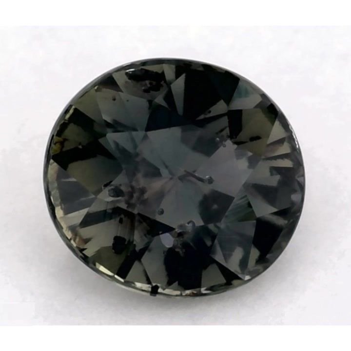 1.14 Carat Green Oval Sapphire