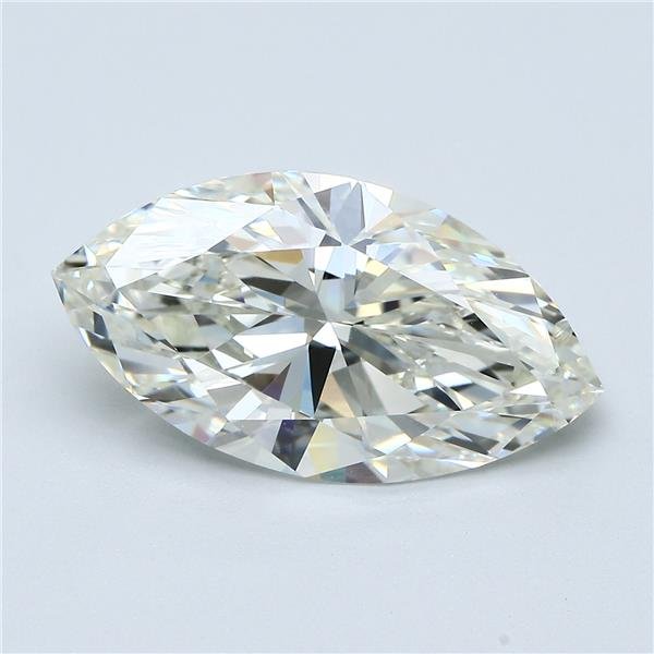 5.27ct K SI2 Very Good Cut Marquise Diamond