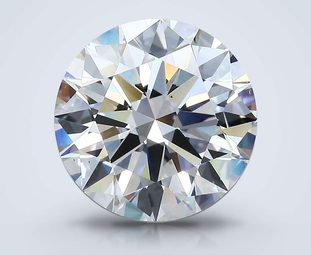 3.75 Carat Round Natural Diamond