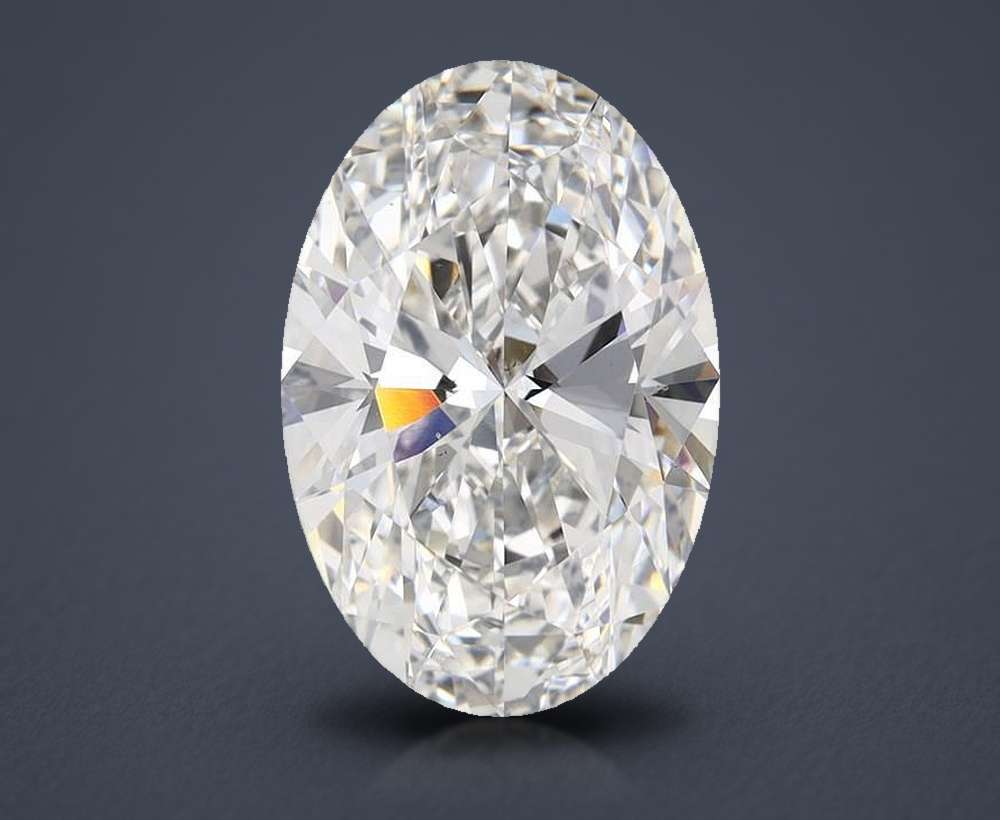 5.04 Carat Oval Lab Diamond