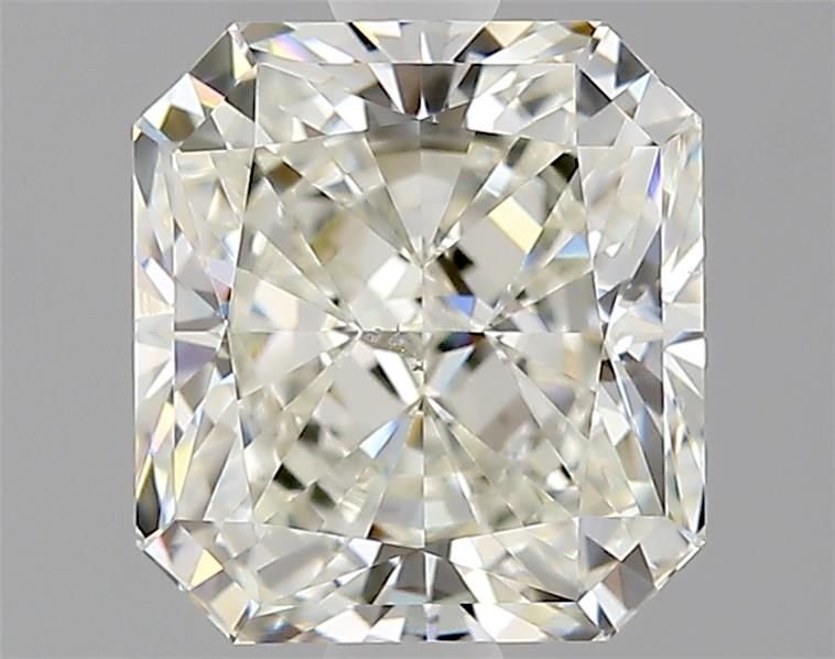 2.11ct K SI1 Rare Carat Ideal Cut Radiant Diamond