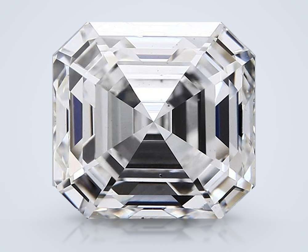 3.80 Carat Asscher Lab Diamond