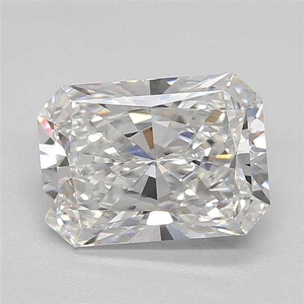 1.39ct E VVS2 Rare Carat Ideal Cut Radiant Lab Grown Diamond