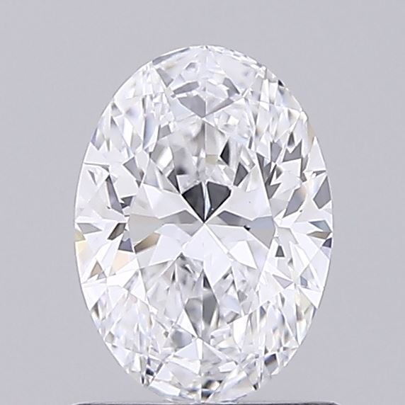 0.81ct D VVS2 Rare Carat Ideal Cut Oval Lab Grown Diamond