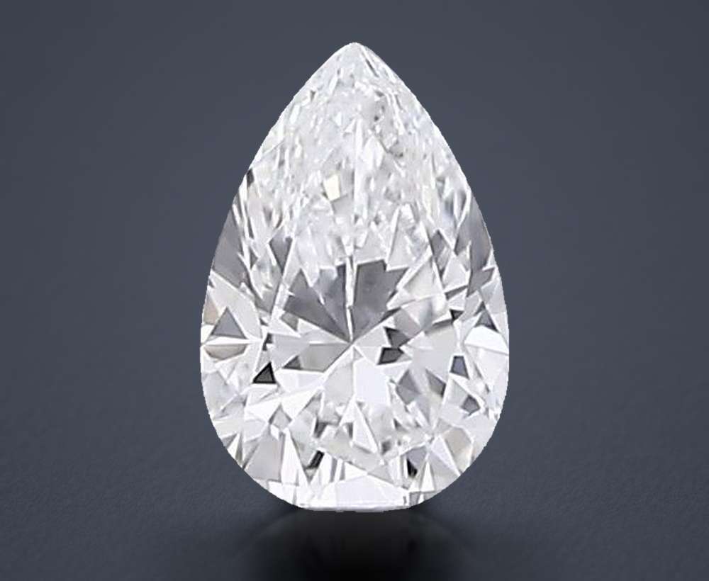 0.23 Carat Pear Natural Diamond