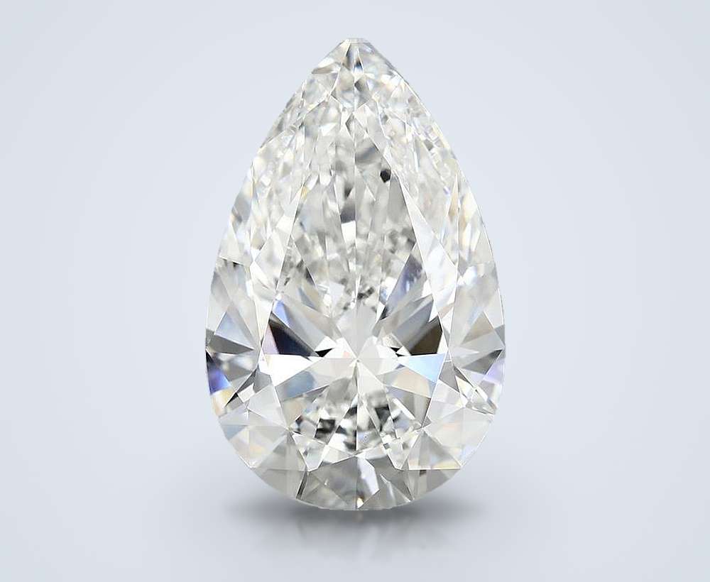 9.71 Carat Pear Lab Diamond