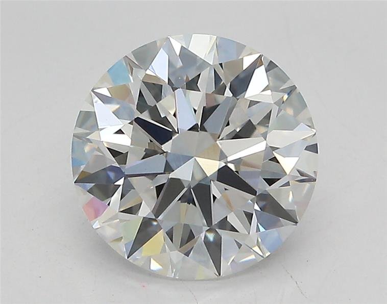 2.51ct D VS1 Rare Carat Ideal Cut Round Lab Grown Diamond