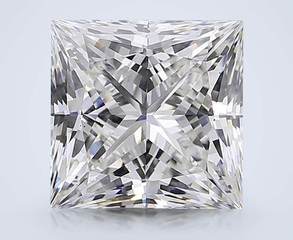 4.93 Carat Princess Lab Diamond