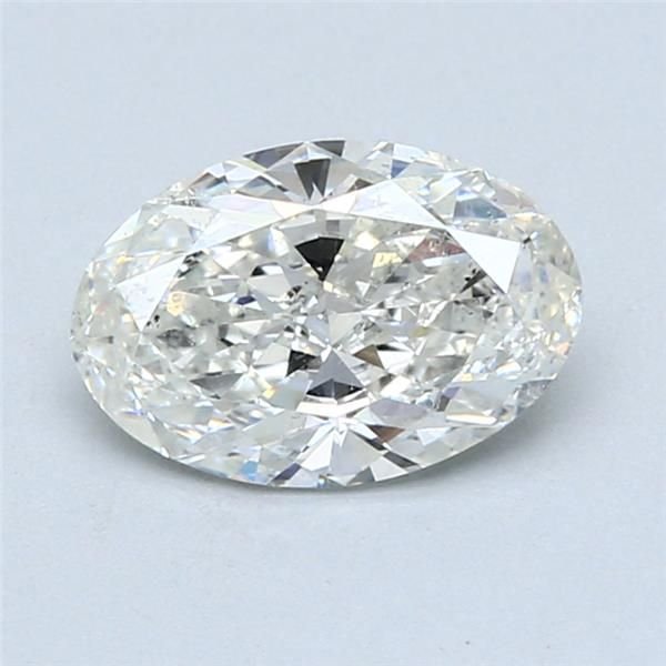 1.51ct H SI2 Rare Carat Ideal Cut Oval Diamond
