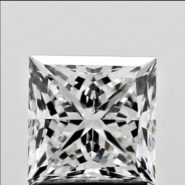 0.60ct J SI1 Rare Carat Ideal Cut Princess Diamond