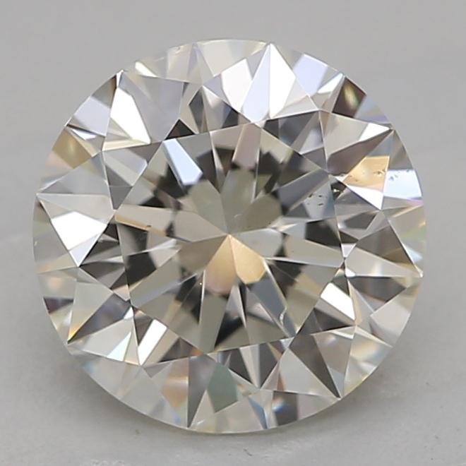 1.00ct K SI1 Rare Carat Ideal Cut Round Diamond