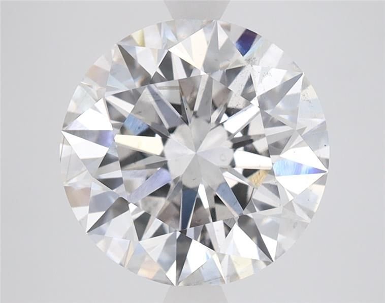 4.05ct F SI1 Rare Carat Ideal Cut Round Lab Grown Diamond