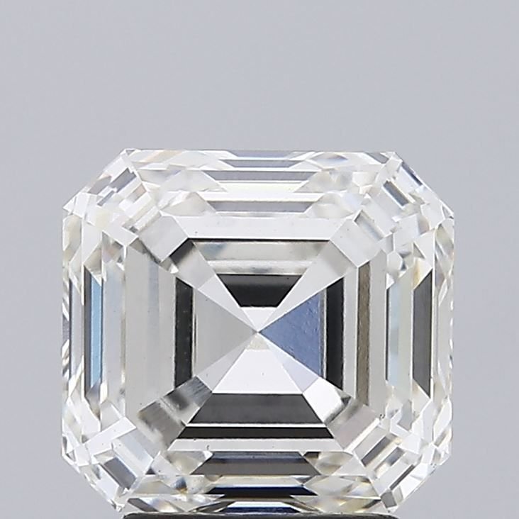 3.01ct H VS1 Rare Carat Ideal Cut Asscher Lab Grown Diamond