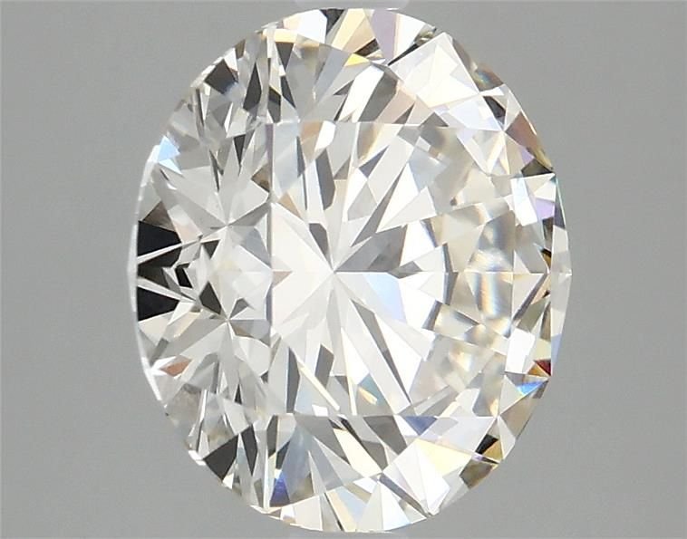 3.14ct I VS1 Rare Carat Ideal Cut Round Lab Grown Diamond