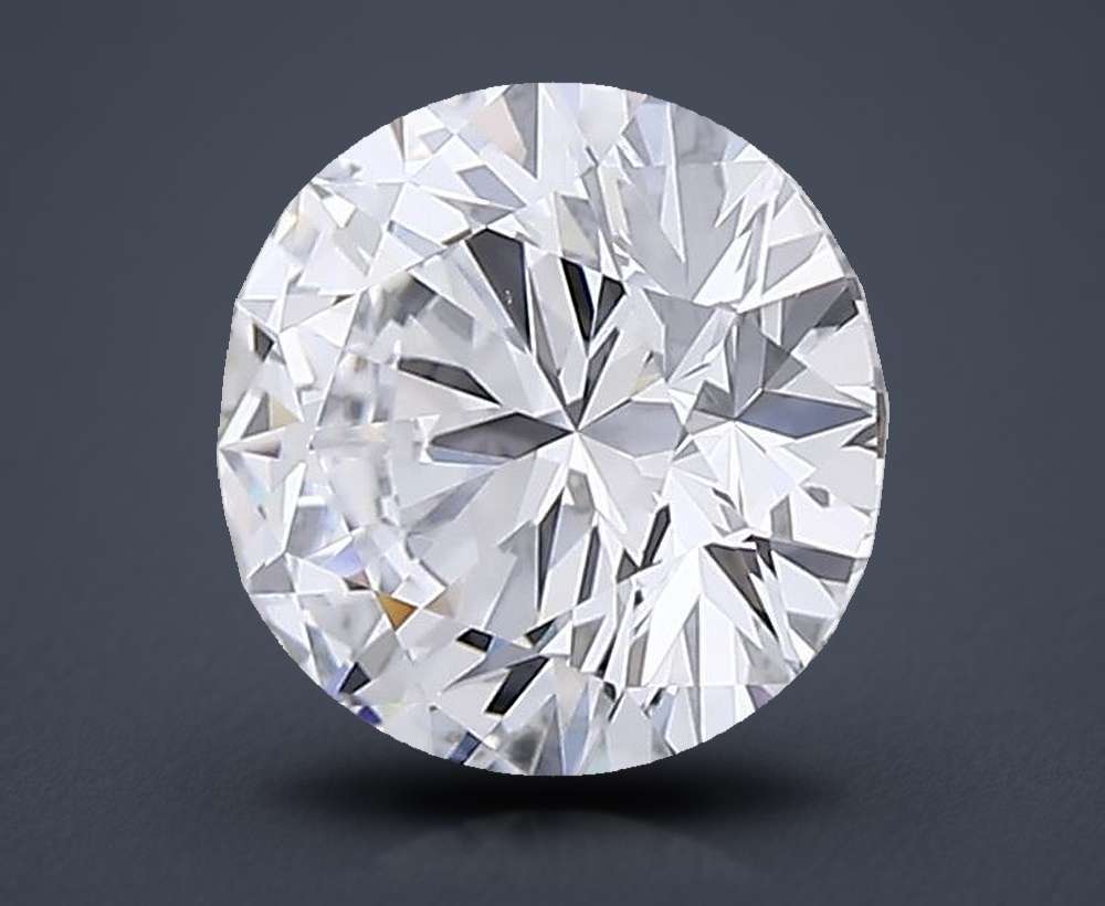 0.84 Carat Round Lab Diamond