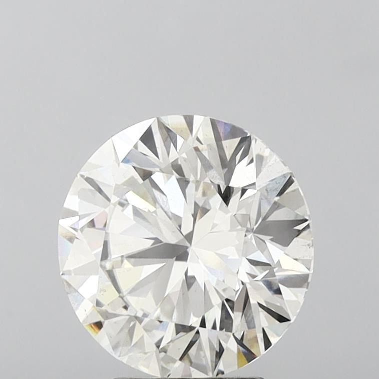 5.04ct H VS2 Rare Carat Ideal Cut Round Lab Grown Diamond