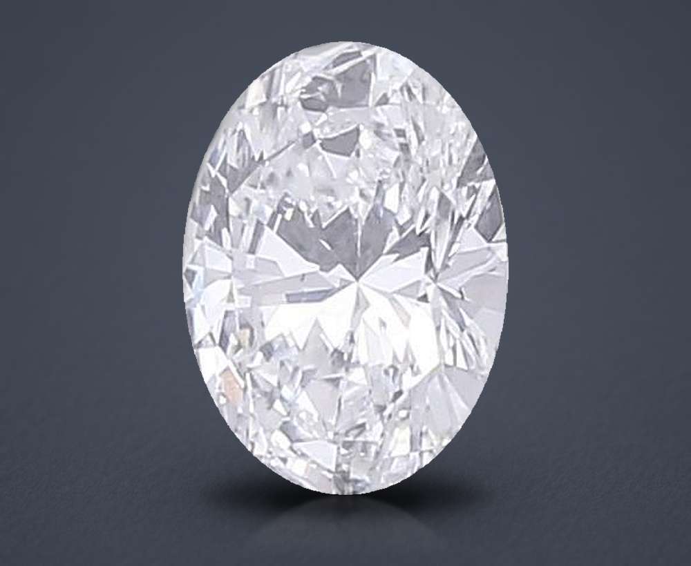 0.35 Carat Oval Lab Diamond