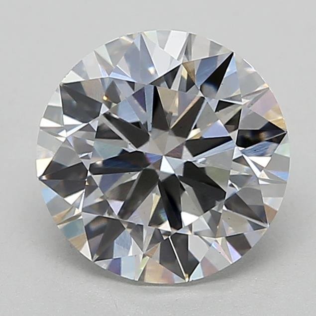 2.10ct E VS2 Rare Carat Ideal Cut Round Lab Grown Diamond