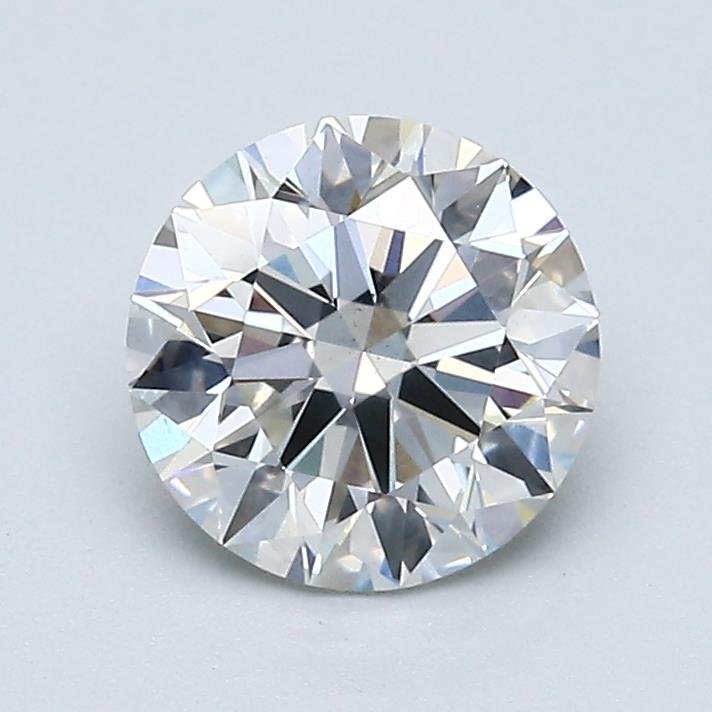 1.37ct H SI2 Rare Carat Ideal Cut Round Diamond