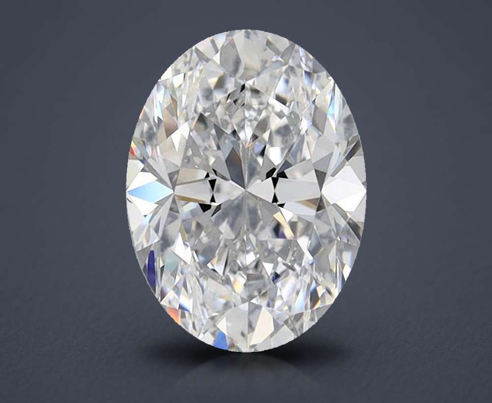 0.93 Carat Oval Natural Diamond