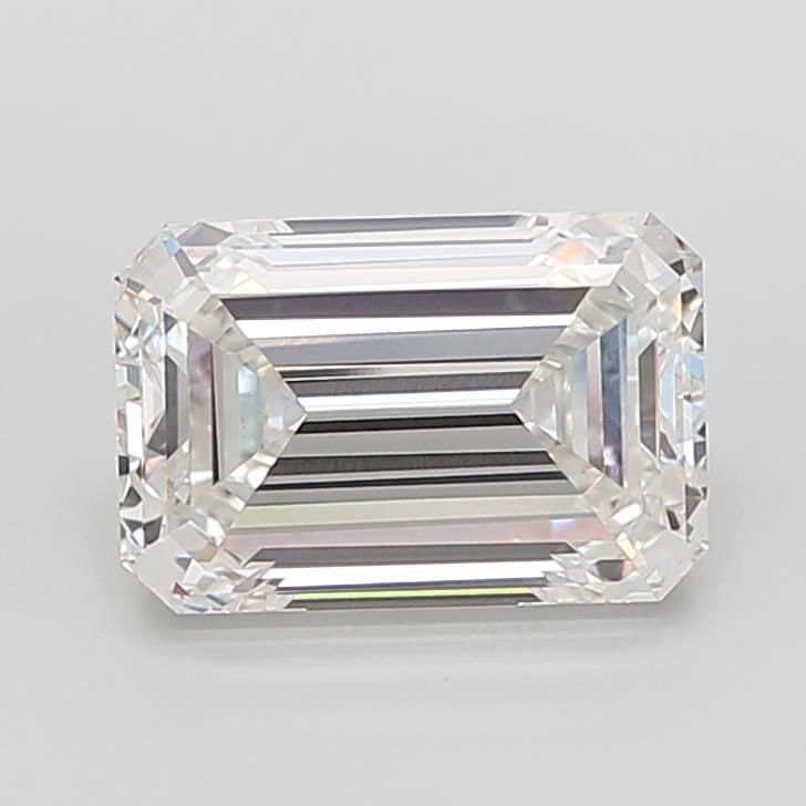 10.03ct G VVS2 Rare Carat Ideal Cut Emerald Lab Grown Diamond