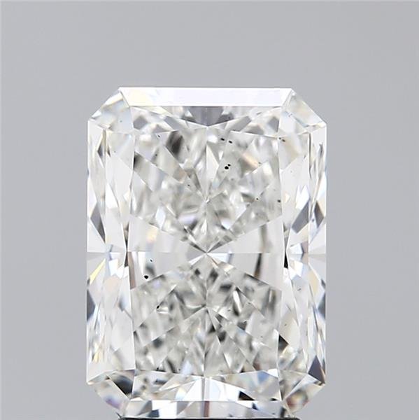 3.44ct F SI1 Rare Carat Ideal Cut Radiant Lab Grown Diamond