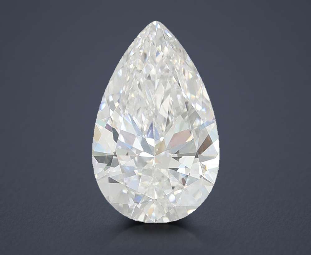 1.50 Carat Pear Lab Diamond