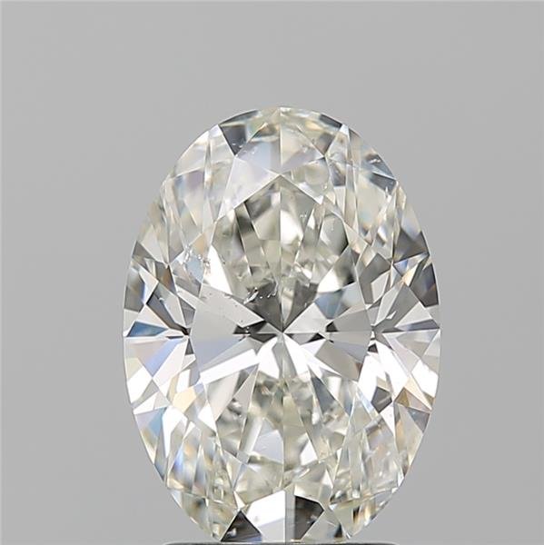 2.51ct J SI2 Excellent Cut Oval Diamond