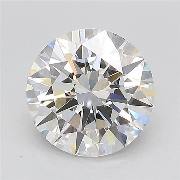 2.03ct D VS1 Excellent Cut Round Lab Grown Diamond