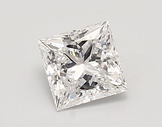 0.88ct D VVS1 Excellent Cut Princess Lab Grown Diamond