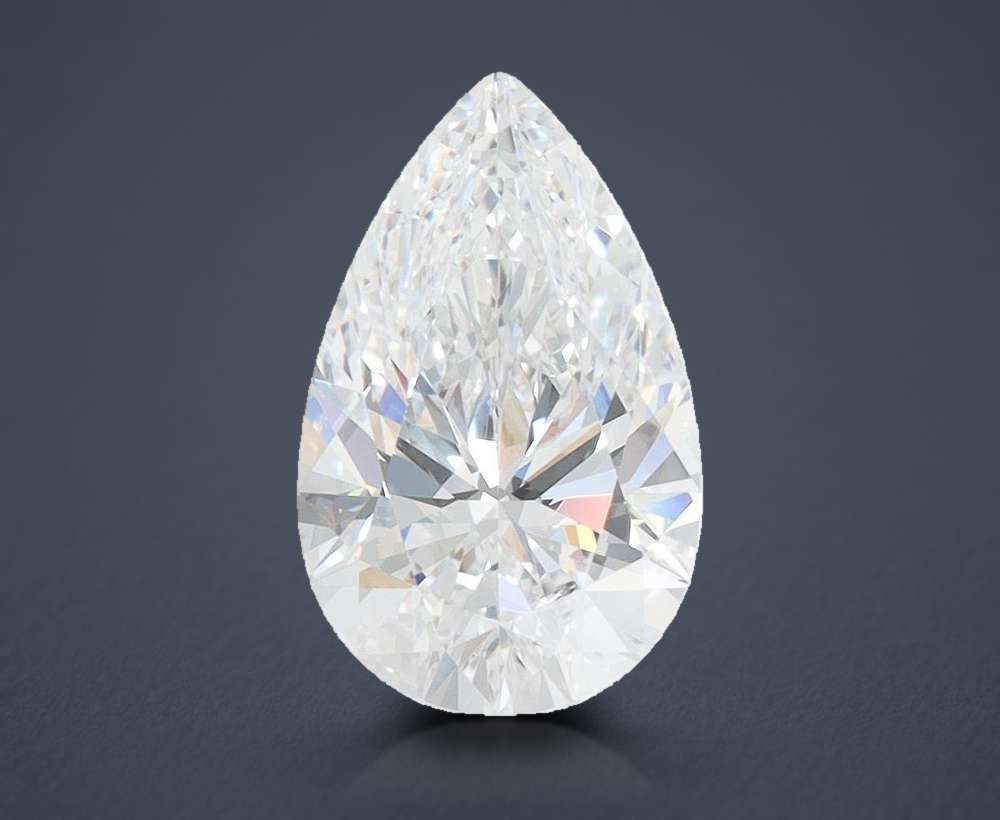2.04 Carat Pear Lab Diamond