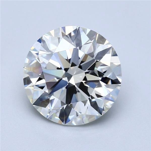 3.64ct J VS1 Rare Carat Ideal Cut Round Diamond