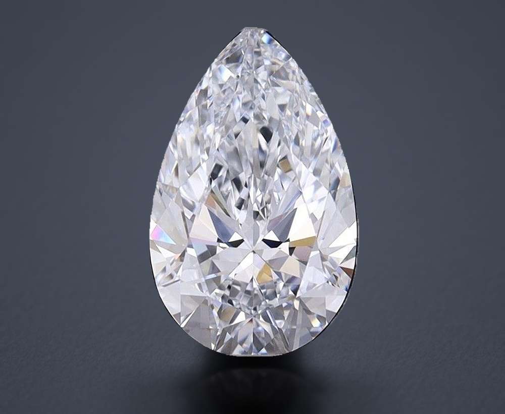1.50 Carat Pear Lab Diamond