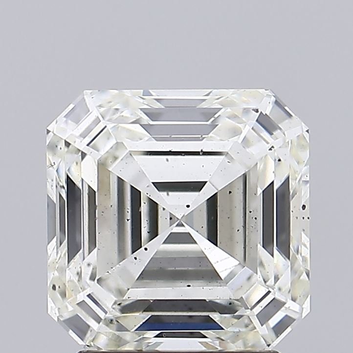 2.61ct H SI1 Rare Carat Ideal Cut Asscher Lab Grown Diamond