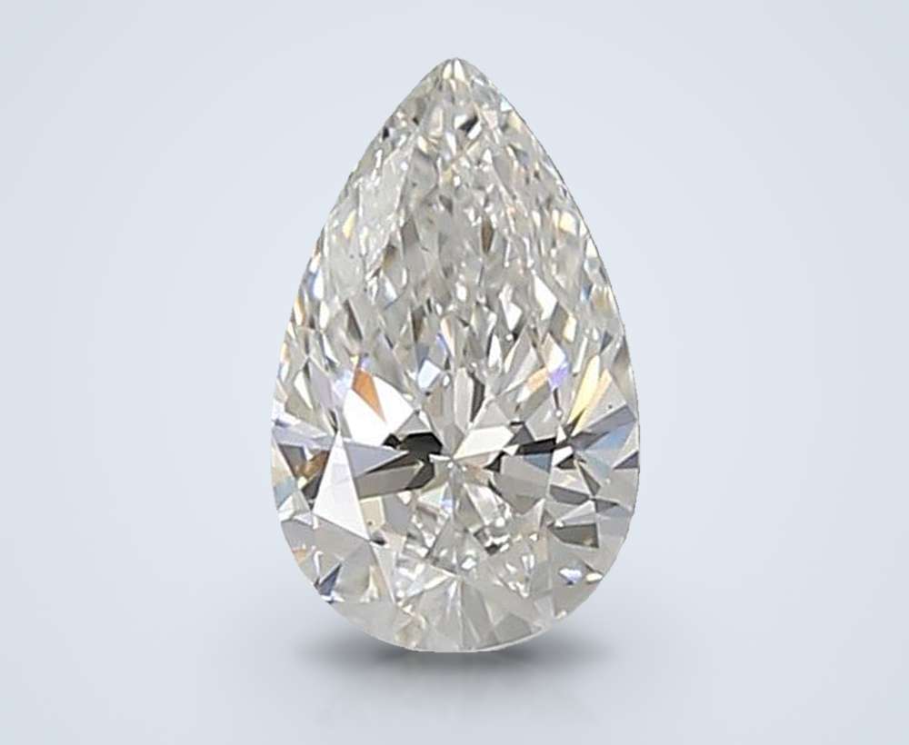 0.72 Carat Pear Lab Diamond
