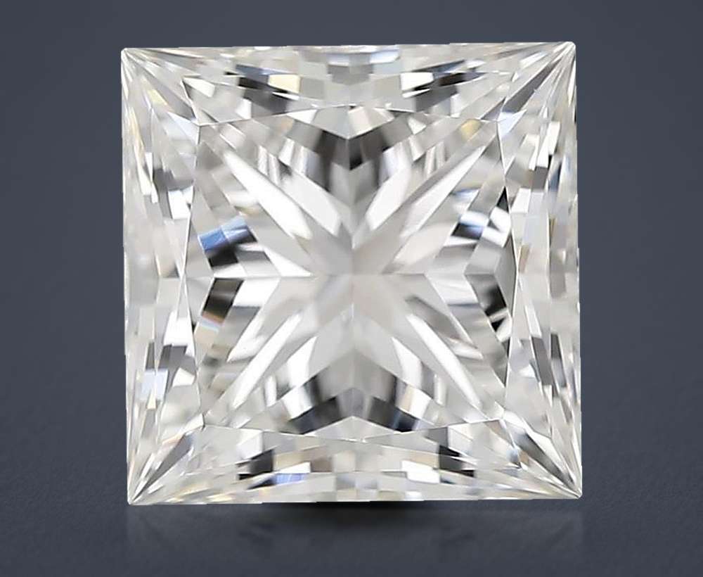 2.82 Carat Princess Lab Diamond