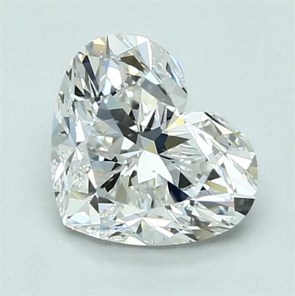 1.70ct G SI1 Rare Carat Ideal Cut Heart Diamond