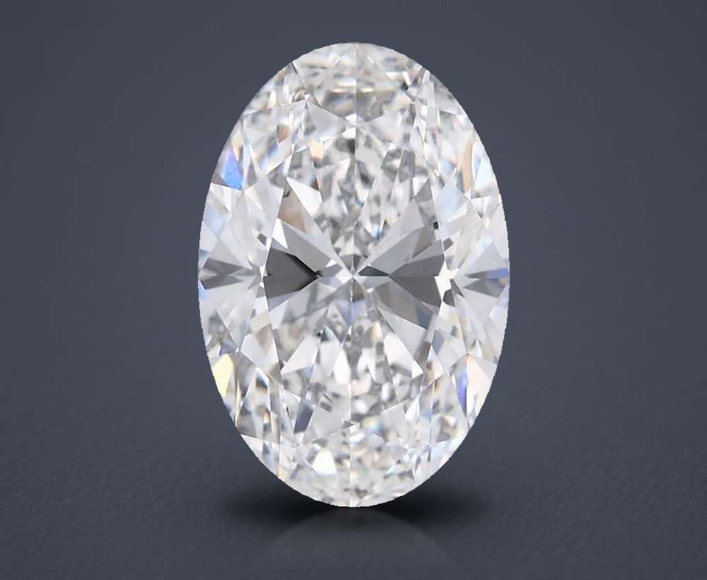 3.52 Carat Oval Lab Diamond