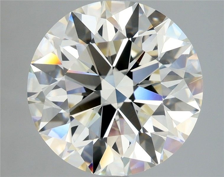 4.01ct K VS1 Rare Carat Ideal Cut Round Diamond