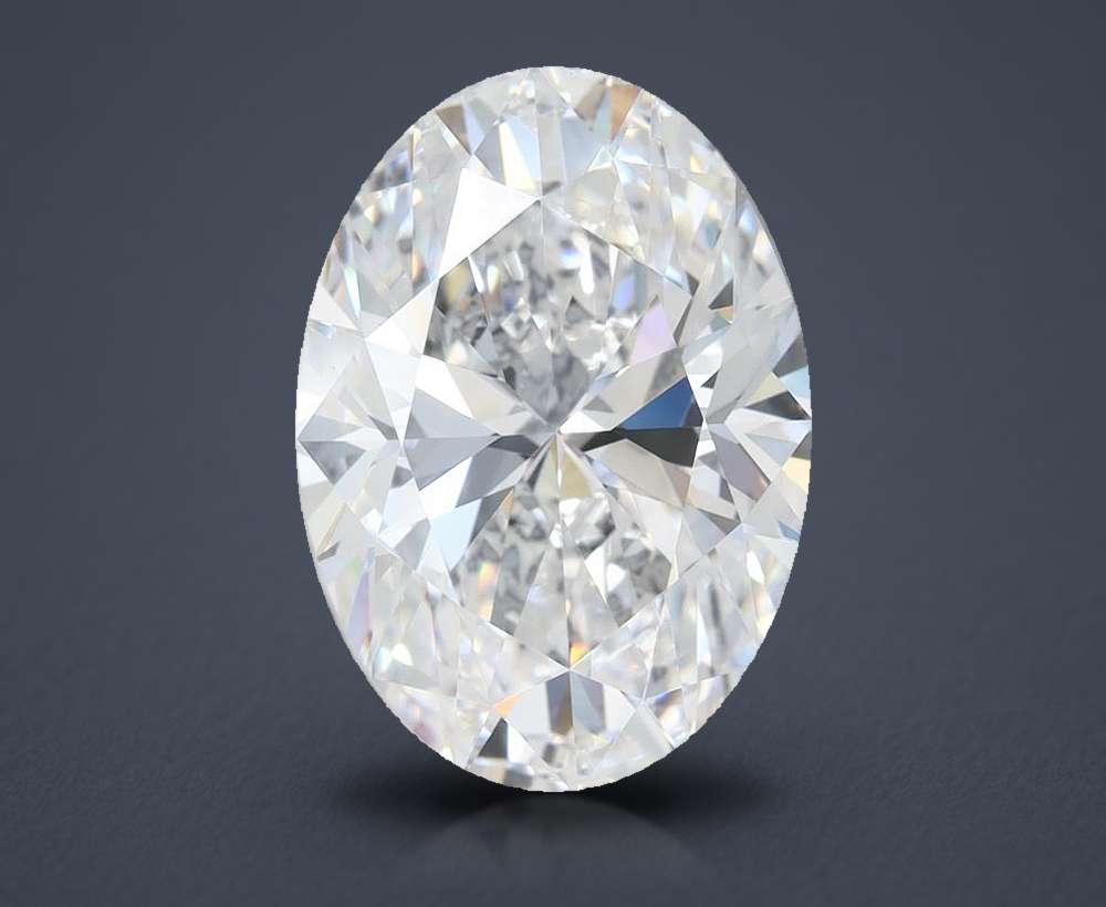 4.33 Carat Oval Lab Diamond